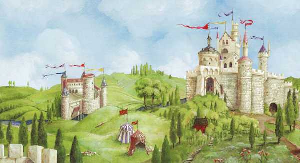 [L'Albero dei Sogni d'Oro - dipinto di www.muralsforkids.com]